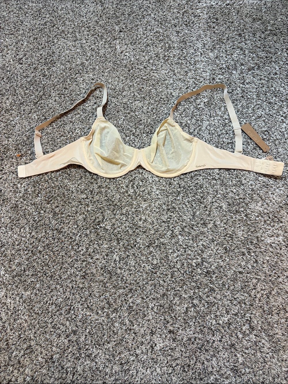 SKIMS Sheer Nude Underwire Bra